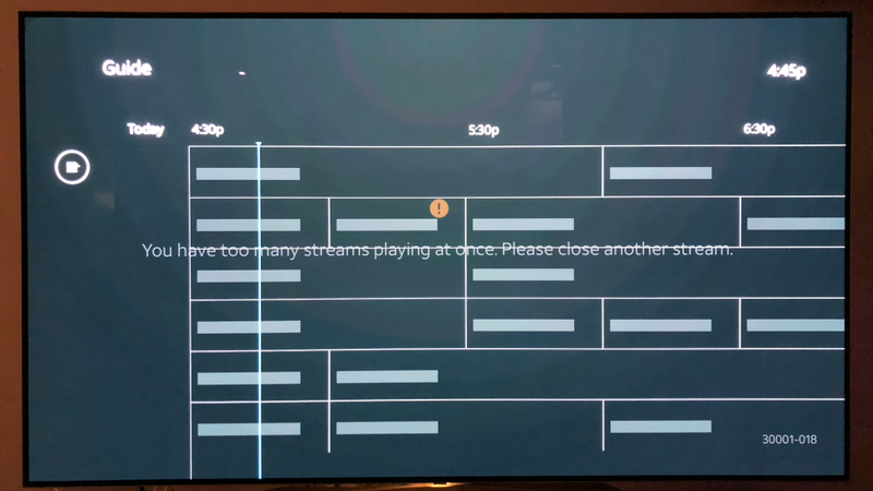 This is what has stared back at me every time I select the guide.